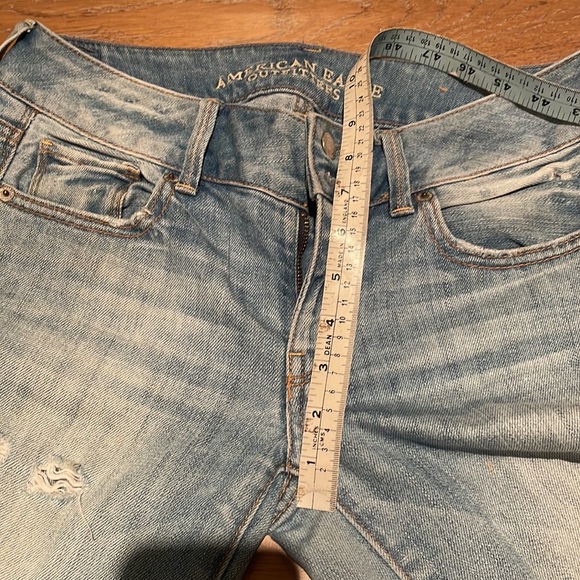 American Eagle artist stretch crop size 2 - Picture 3 of 5